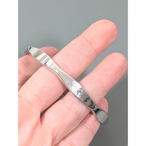 VTG HSB Harry S Bick Sterling Silver 925 Bangle Bracelet Stacking 8 in 21.86g - Picture 7 of 9